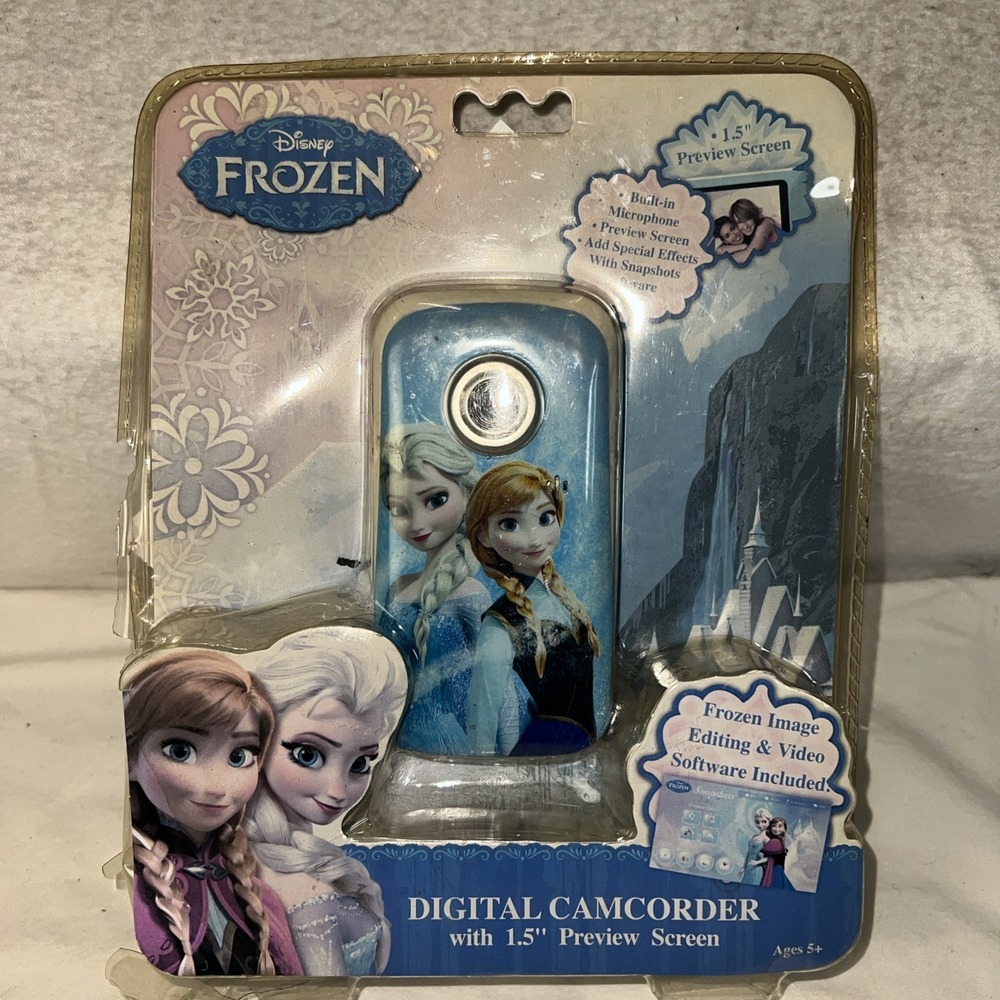 Sakar - Disney Frozen Digital Camcorder w/ 1.5" Preview‎ Screen - Open Box